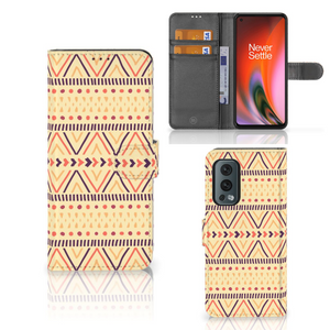 OnePlus Nord 2 5G Telefoon Hoesje Aztec Yellow