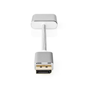 Nedis DisplayPort-Kabel | DisplayPort Male naar DVI-D 24+1-Pins Female | 0.2 m | 1 stuks - CCTB37250AL02 CCTB37250AL02