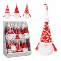 Kerstversiering BASIC & CO Kabouter 5,3 x 3,5 x 13,6 cm