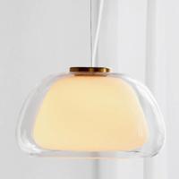 Hanglamp opaal glas E27 &apos;Jelly&apos; modern 39 cm