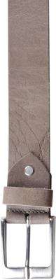 Leather Belt 85 cm Grijs - 40504