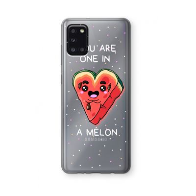 One In A Melon: Samsung Galaxy A31 Transparant Hoesje
