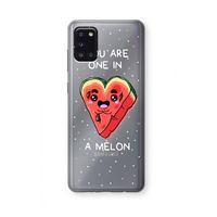 One In A Melon: Samsung Galaxy A31 Transparant Hoesje