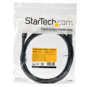 StarTech.com 3m DisplayPort 1.4 kabel VESA gecertificeerd