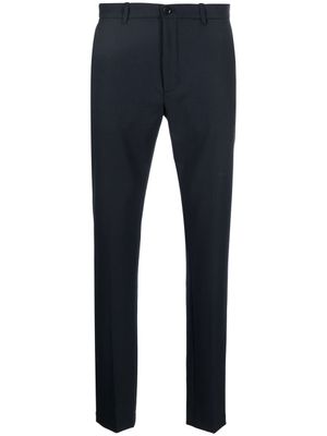 ASPESI pantalon de costume à coupe slim - Bleu