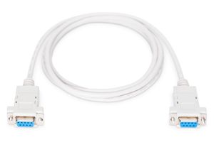 Digitus D-Sub9 - D-Sub9 F/F 1.8m VGA kabel 1,8 m VGA (D-Sub) Beige