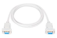 Digitus D-Sub9 - D-Sub9 F/F 1.8m VGA kabel 1,8 m VGA (D-Sub) Beige - thumbnail