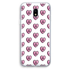 GIRL POWER: Samsung Galaxy J3 (2017) Transparant Hoesje