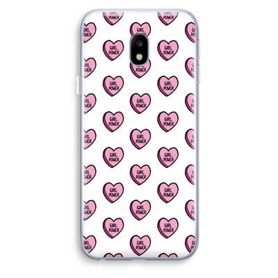 GIRL POWER: Samsung Galaxy J3 (2017) Transparant Hoesje