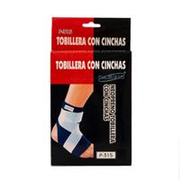 ANKLE SUPPORT NEOPRENE WITH STRAPS CV