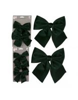 Strik Velvet Set 3Sts Groen Kerst Nampook - Nampook