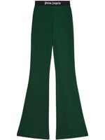 Palm Angels pantalon de jogging à bande logo - Vert