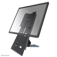 Neomounts FPMA-D825BLACK Monitorvoet 1-voudig 25,4 cm (10) - 68,6 cm (27) Zwart In hoogte verstelbaar, Kantelbaar, Roteerbaar - thumbnail