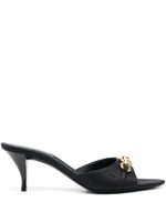 Saint Laurent mules Le Maillon 60 mm - Noir - thumbnail