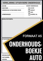 Reisgids Onderhoudsboekje Auto - Universeel Reparatie Boek | Brave New Books