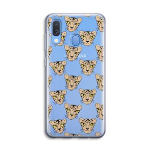 Tijger: Samsung Galaxy A40 Transparant Hoesje
