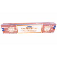 Satya Nag Champa wierook stokjes - Sacred Ritual - 20x - 15 gram