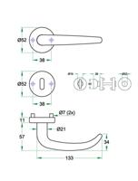 Krukgarn FIONA rvs mat