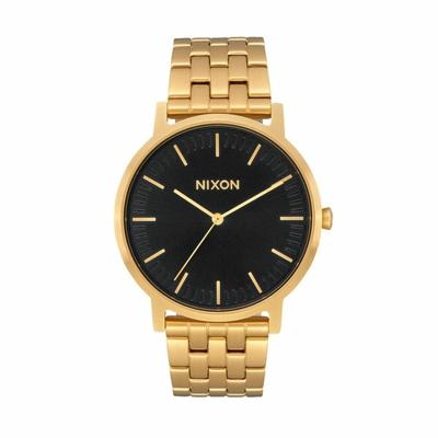 Nixon Porter Goud Heren horloge