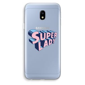 Superlady: Samsung Galaxy J3 (2017) Transparant Hoesje