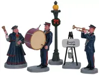 Lemax christmas band s/5 kerstdorp figuur type 4 Caddington Village 2006