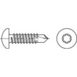 TOOLCRAFT 141621 Zelfborende schroef 4.2 mm 45 mm T-profiel DIN 7504 Staal Galvanisch verzinkt 500 stuk(s)