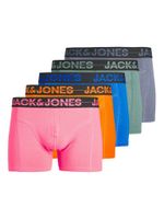 Jack & Jones Jack & Jones Plus Size Boxershorts Heren Trunks JACSETH Effen 5-Pack - thumbnail