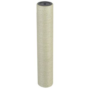 VidaXL Kattenkrabpaal 8x45 cm 10 mm beige