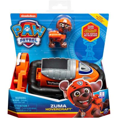 Paw Patrol - Zuma met hovercraft Speelgoedvoertuig