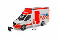 Bruder MB Sprinter ambulance met bestuurder