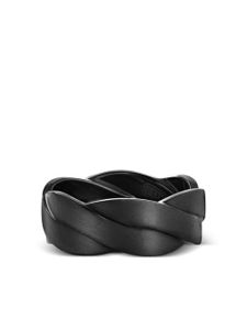 David Yurman bague Helios™ en titane - Noir