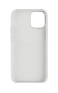 Vivanco HCVVIPH12G Backcover Apple iPhone 12 mini Grijs Inductieve lading, Stootbestendig, Waterafstotend