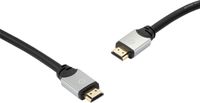 OEHLBACH HDMI Cables HDMI kabel 1,2 m HDMI Type A (Standaard) Zwart, Grijs - thumbnail