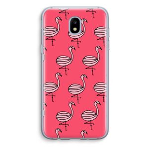 Flamingo: Samsung Galaxy J5 (2017) Transparant Hoesje