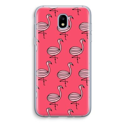 Flamingo: Samsung Galaxy J5 (2017) Transparant Hoesje