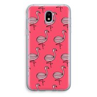 Flamingo: Samsung Galaxy J5 (2017) Transparant Hoesje
