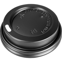 Deksel | PS | rond | Ø80mm | zwart | 1000 stuks