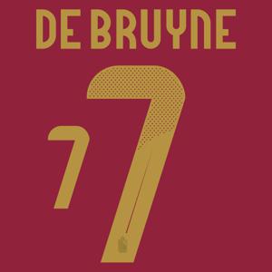 De Bruyne 7 (Officiële België Bedrukking 2024-2025)