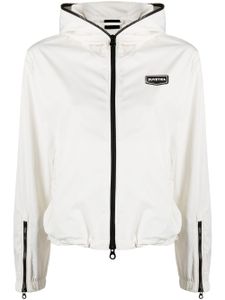 Duvetica veste à patch logo - Blanc