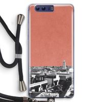 Marrakech Skyline : Honor 9 Transparant Hoesje met koord