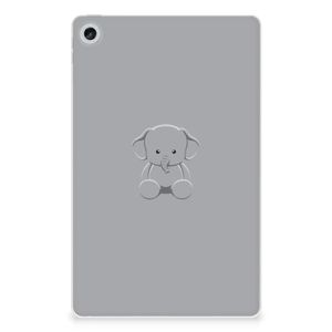 Lenovo Tab M10 Plus (3e generatie) Tablet Back Cover Grijs Baby Olifant