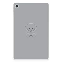 Lenovo Tab M10 Plus (3e generatie) Tablet Back Cover Grijs Baby Olifant - thumbnail