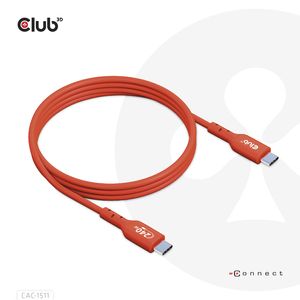 CLUB3D USB2 Type-C Bi-Directional USB-IF Certified Cable Data 480Mb, PD 240W(48V/5A) EPR M/M 4m / 13.13ft