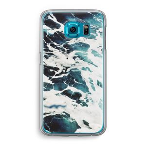 Golven: Samsung Galaxy S6 Transparant Hoesje