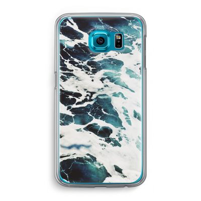 Golven: Samsung Galaxy S6 Transparant Hoesje