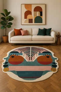 Ted Baker - Zodiac Gemini 161305 - 200 rond Vloerkleed