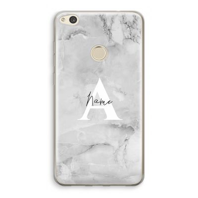 Ivory Marble: Huawei Ascend P8 Lite (2017) Transparant Hoesje