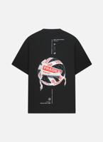 Off The Pitch Fragile World T-Shirt Heren Zwart - Maat S - Kleur: Zwart | Soccerfanshop