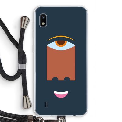 Mono M: Samsung Galaxy A10 Transparant Hoesje met koord