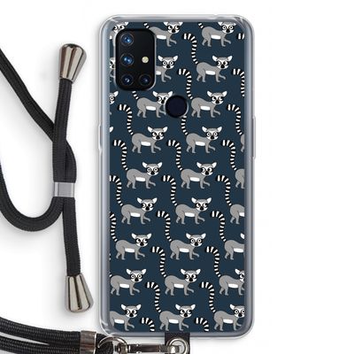 Makis: OnePlus Nord N10 5G Transparant Hoesje met koord